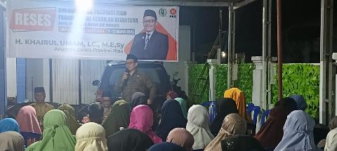 Sambut Aspirasi Masyarakat, H.Khairul Umam Tampung Terkait Infrastruktur, Listrik & PDAM