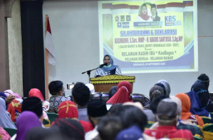 Kasmarni Sebut Akan Gratiskan Pelayanan Kesehatan di Bengkalis