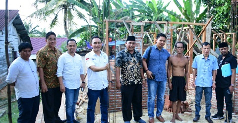 Kunjungan dan silaturahmi komisi II bersama penerima BSPS