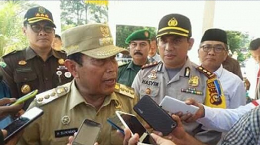 Bupati Sukiman Harapkan Pers Mampu Menimalisir Hoax
