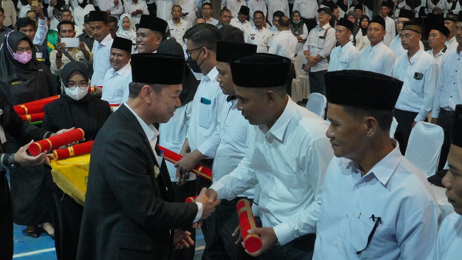 Bupati Afrizal Sintong Lantik BPKep Se-Rohil Periode 2023-2028