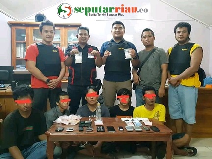 Team Reskrim MANDAU Berhasil Tangkap Jaringan Narkoba Saat  Berpesta Narkoba