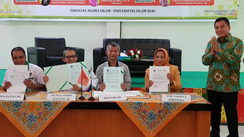Di Seminar Entrepreneurship FAI, Jon Erizal  Semangati Mahasiswa UIR Menjadi Wirausaha 