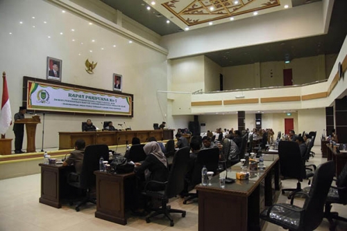 Beberapa Fraksi DPRD Inhil Tanggapi Pidato Pengantar Bupati Terkait 6 Ranperda