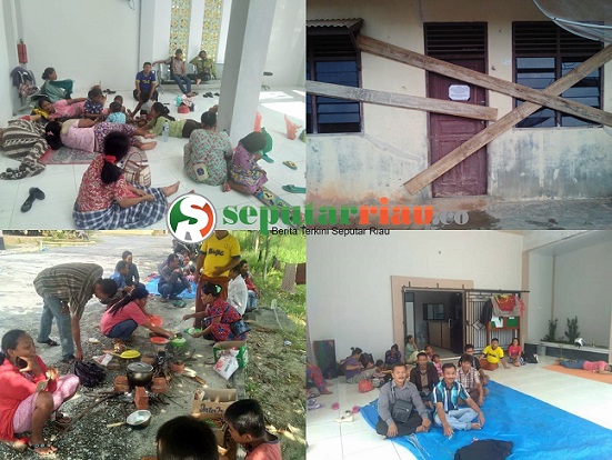 Belasan karyawan Yang Diberhentikan PT. MII Duri XIII Terlantar