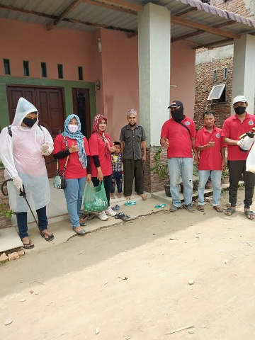 Antisipasi Penyebaran Virus Corona (Covid-19) KAMIJO Lakukan Penyemprotan Disinfektan
