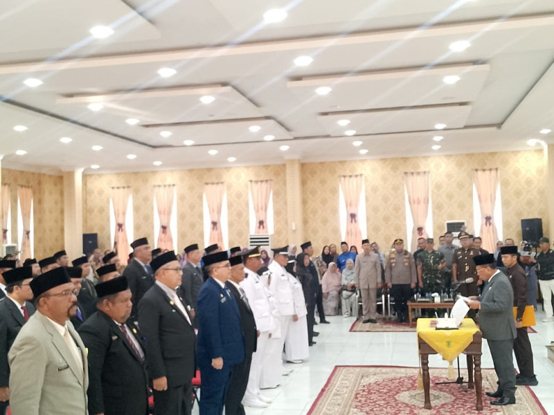 Bupati Rohil Melantik Pejabat Pratama, Berikut Daftarnya !