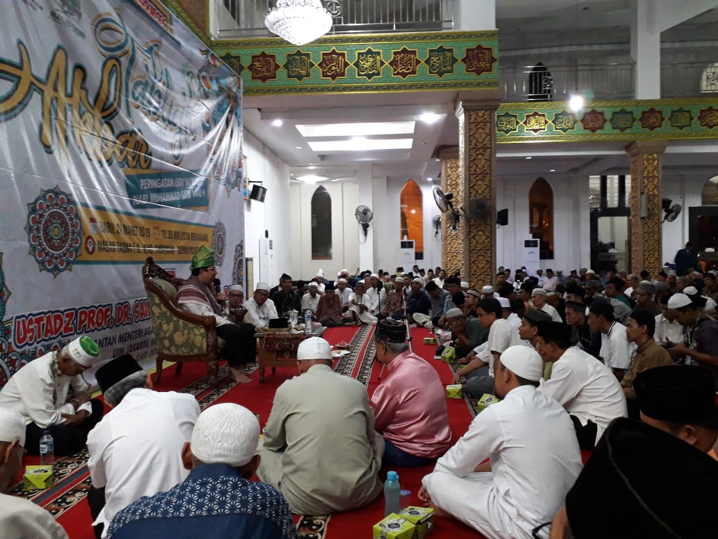 Ribuan Jemaah Padati Masjid Taqwa Peringati Isra, Mikraj