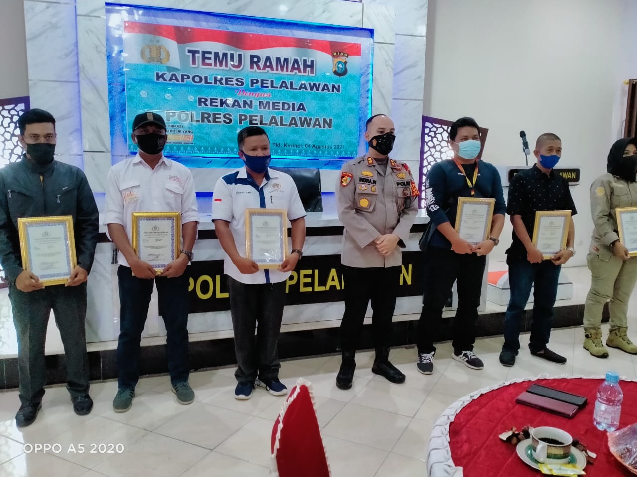 Temu Ramah & Coffe Morning Bersama  Awak Media,  Kapolres Pelalawan Selenggarakan Lomba  Karya Tulis