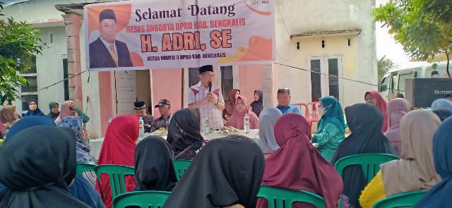 H. Adri, S.E Gelar Reses di Jalan Jati 6, Ini Permintaan dan Aspirasi Warga