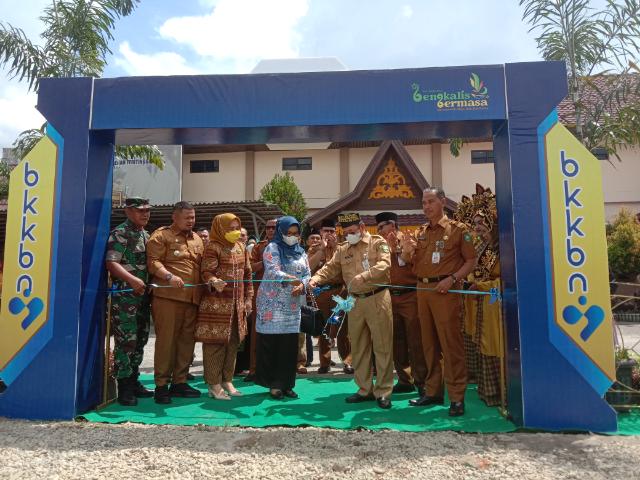 Gebyar Kampung Keluarga Berkualitas Tahun 2022 Secara Resmi Dibuka Bupati Bengkalis