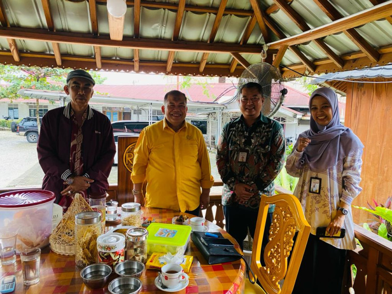 Branc Manager BSI Anjangsana ke Istana Inggap Keradjaan Airtiris Melayu Kampar