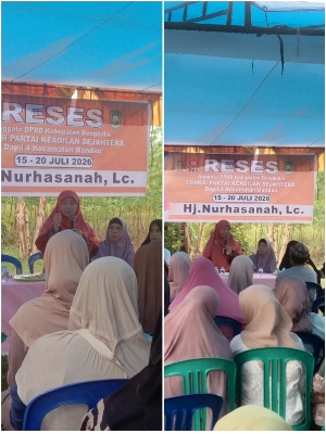 Reses Terakhir, Hj Nurhasanah LC Sambut Aspirasi Masyarakat Terkait Infrastruktur & BPJS