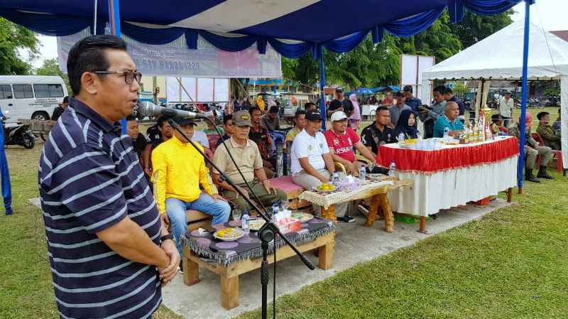 Sekda Meranti Buka Open Turnamen Honor Cup 2019, Harapkan Tetap Jaga Sportifitas dan Fair Play