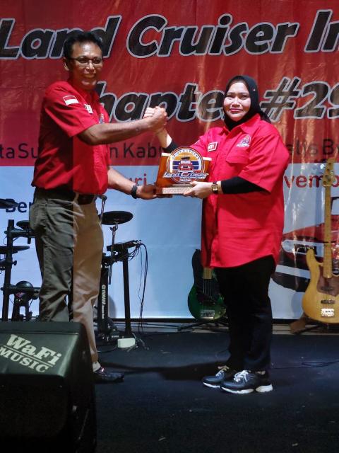 Bupati Bengkalis Kasmarni Hadiri Pelantikan TLCI Chapter #29