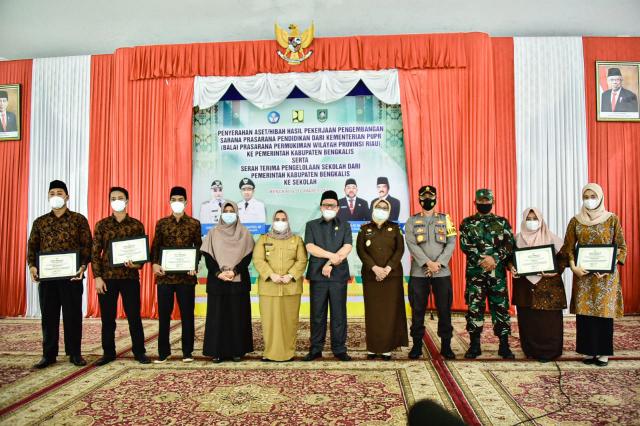 BPPW Riau Serah Terima Aset Pendidikan ke Pemkab Bengkalis