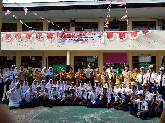 Tingkatkan Program Polri, Sat Binmas Polresta Pekanbaru Kunjungi Sekolah - Sekolah