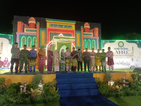 Pelaksanaan MTQ ke -VI Kelurahan Babusalam, Resmi Dibuka Camat Riki Rihardi