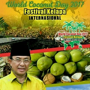 Bupati Inhil Ajak Sukseskan Festival Kelapa Internasional