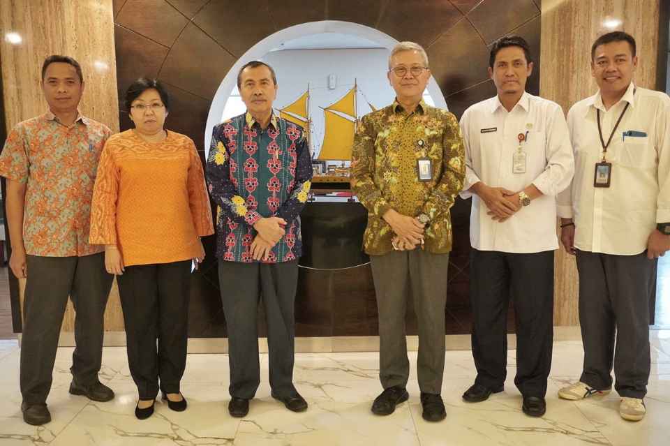 Tingkatkan Daya Saing Pada Sektor Perikanan Dan Kelautan, Gubri Kunjungi Sekjen KKP RI