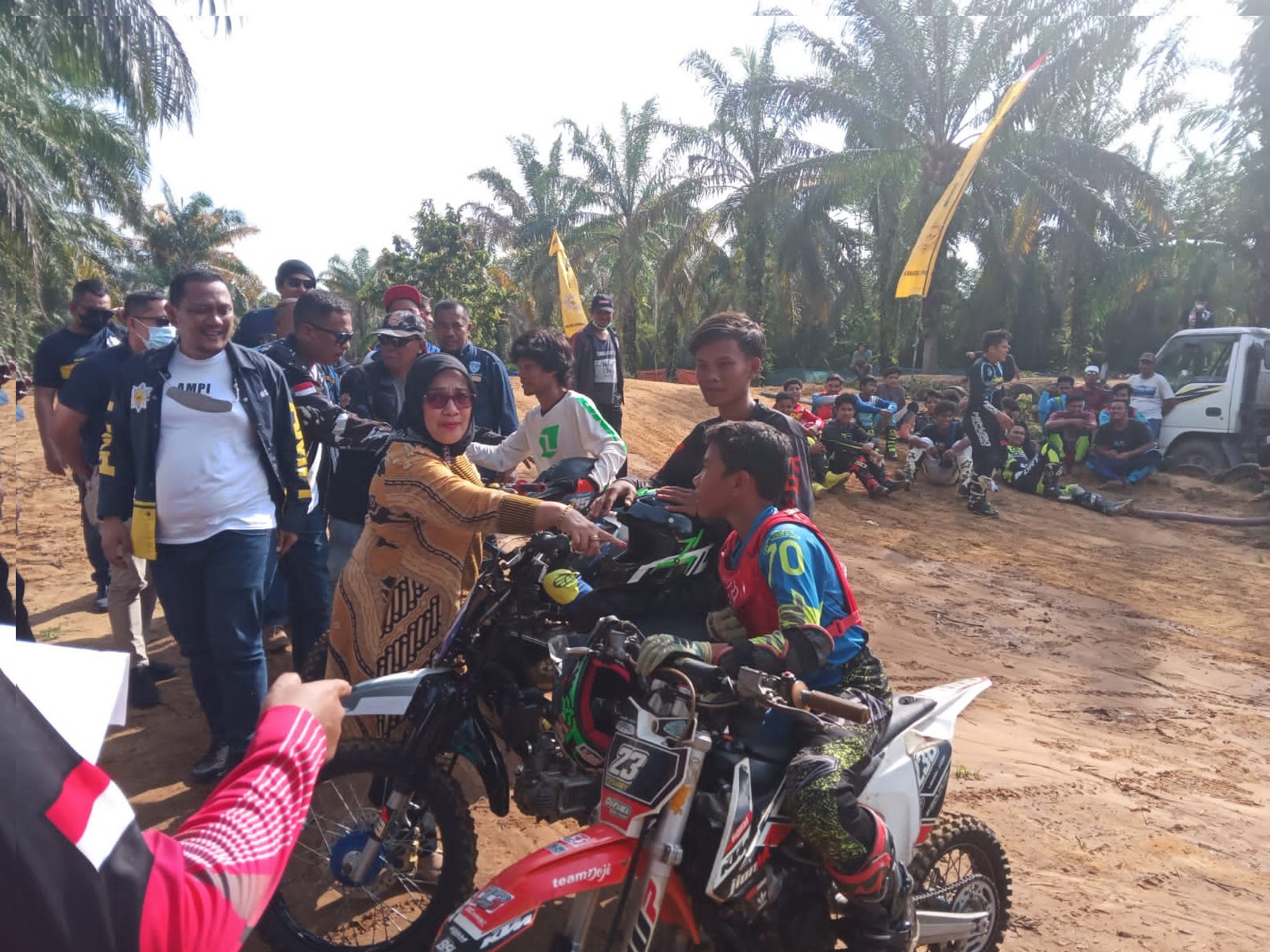 Wabup Labuhanbatu  Hadiri Pembukaan Motor Croos