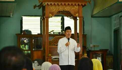 Pesan Syamsuar dengan Masyarakat Pusako agar Gemar Berzakat