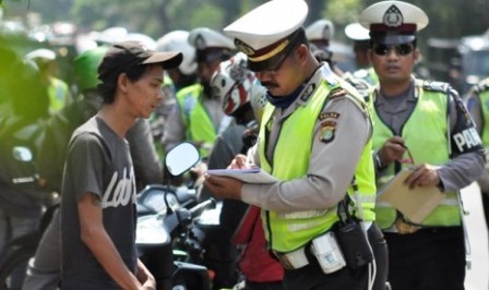 Operasi Tematik Selama Satu Bulan, Pelanggaran Tidak Menggunakan Helm Menempati Jumlah Terbanyak.