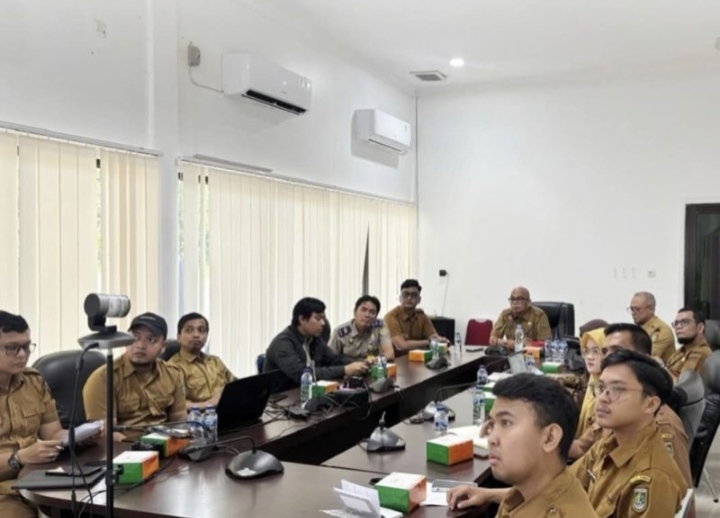 Rapat Virtual Digelar, DPPT Pembangunan Turap Sungai di Dumai Terus Dimatangkan