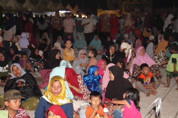 Ribuan Masyarakat Labuhanbatu Hadiri MTQ Ke-48 dan FSQ Ke- 33 Tahun 2019