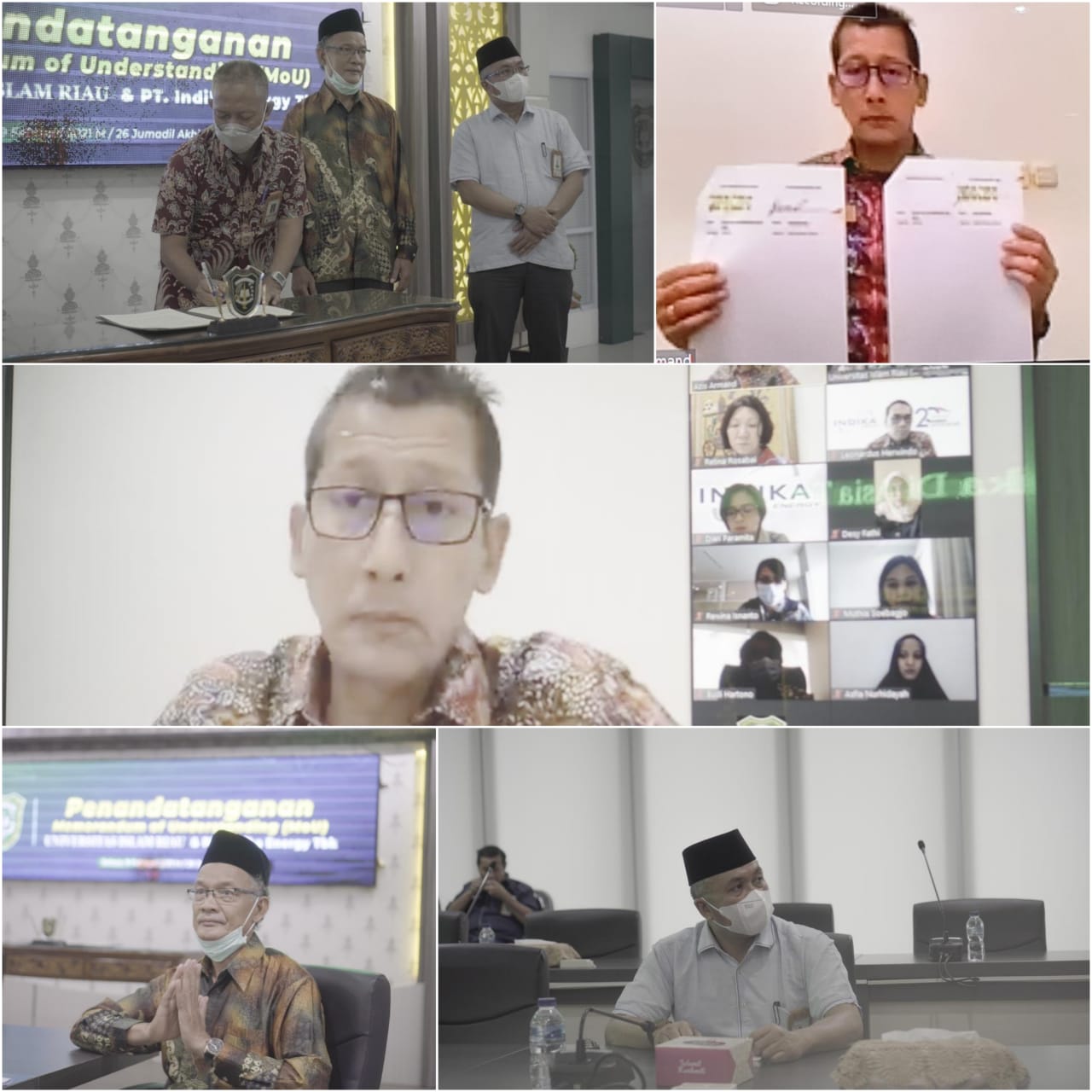 Teken MoU, Mahasiswa UIR Bisa Magang di PT Indika Energy Tbk