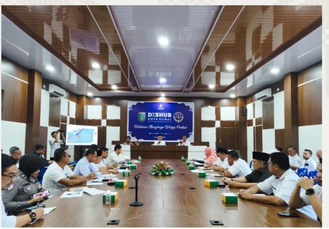 Walikota Dumai Pimpin Rapat Pembahasan Draft Perwakilan Tentang Pelaksanaan CFD Dan CFN.