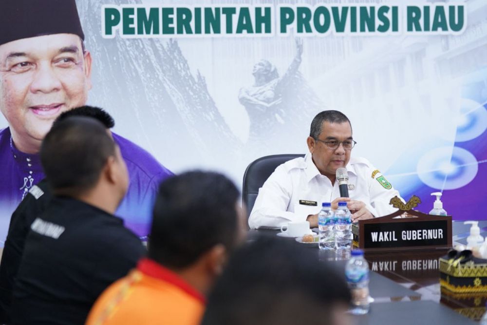 Pengurus Muaythai Riau Bersilaturahmi Ke Rumah Wagubri