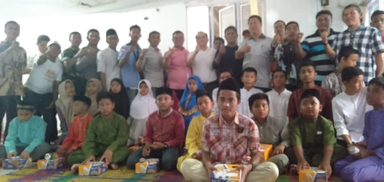 Sukuran Peresmian Kantor DPD IPK Riau diramaikan Oleh Puluhan Anak Yatim dan Kaum Duafa