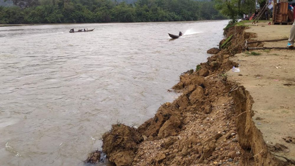 Berikut Penjelasan  Pj Bupati Kampar Soal Abrasi Sungai Subayang !