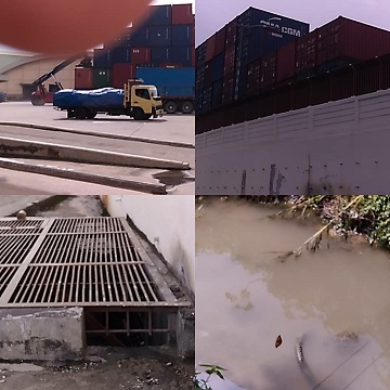 Diduga PT HABI tidak ganti rugi dan buang limbah saat hujan turun