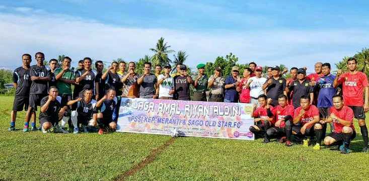 Peduli Riyan Aldini, PSSI Meranti Gelar Pertandingan Amal