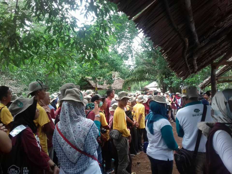 Belantara, bagikan bantuan untuk Mangrove Rawa Mekar Jaya