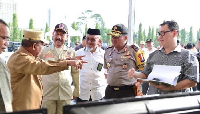 Tanggulangi Karhutla, Plt Gubri Apresiasi Peran Serta Swasta