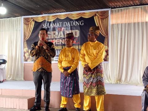 Resmi Dibuka Oleh Camat Mandau, Rumah Makan Pondok Baung & Ikan Bakar 
