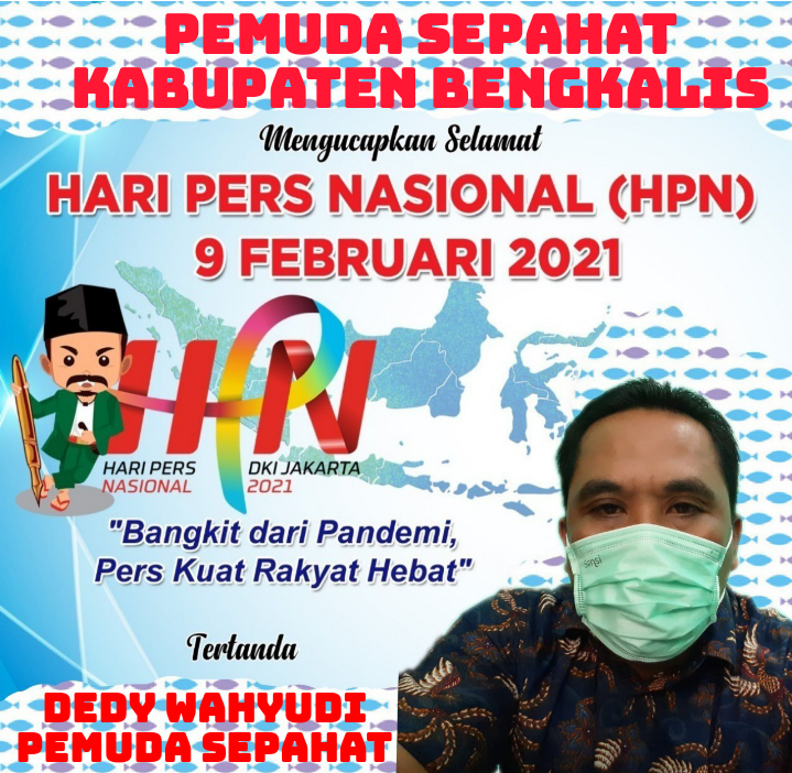 Pemuda Sepahat Bengkalis Mengucapkan HPN 2021