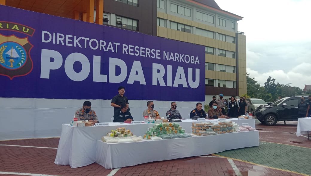 Polda Riau dan Ditjen Bea Cukai Perkuat Sinergitas Tekan Penyelundupan Narkoba