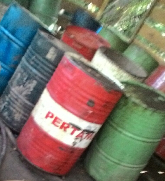 Masyarakat Resah...BBM Oplosan Berkeliaran Di Kemuning Inhil