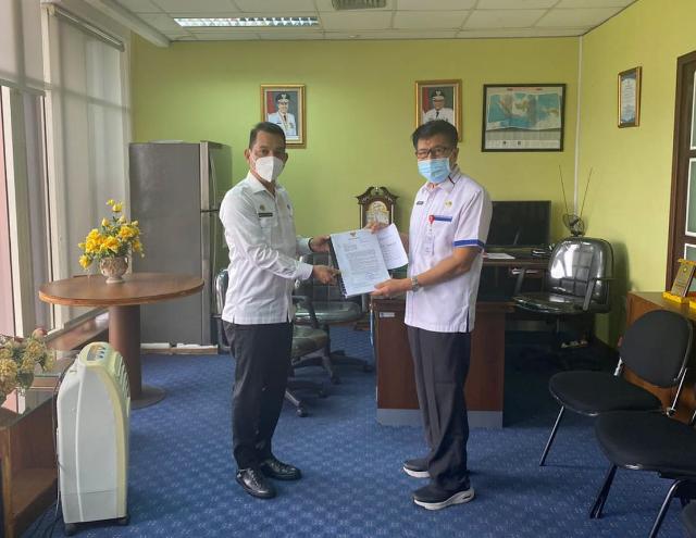 Pemkab Bengkalis Sampaikan Berkas Pemberhentian dan Pengangkatan Bupati