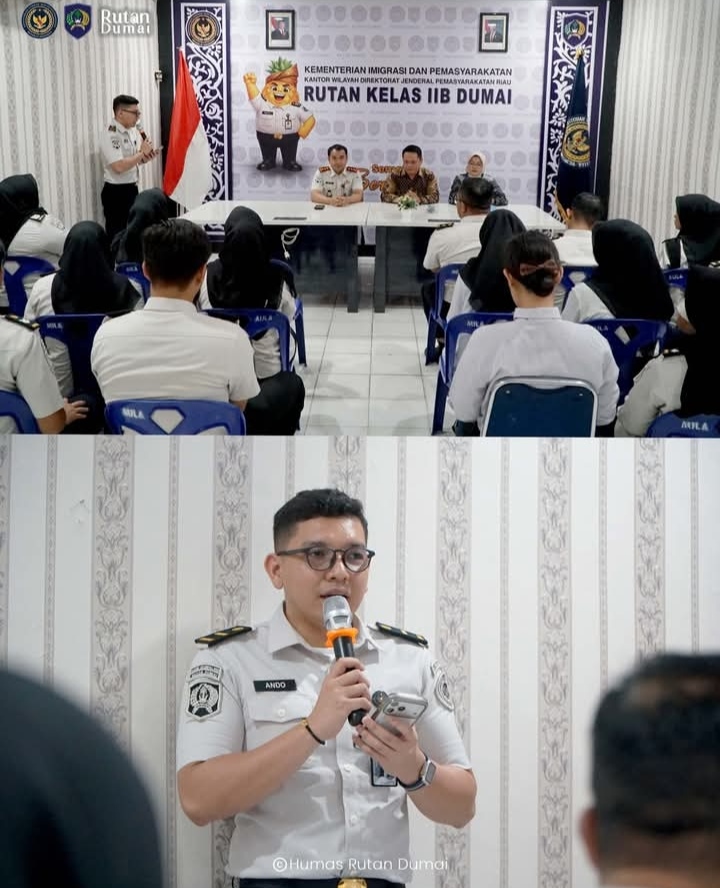 Rutan Dumai Gandeng BRI Gelar Pelatihan Service Excellent untuk Tingkatkan Kualitas Pelayanan