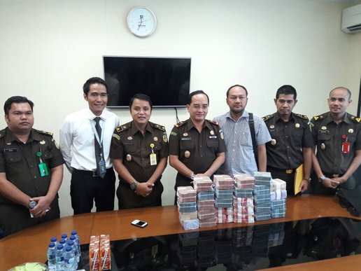 Terdakwa Korupsi Bappeda Rohil WAF Kembalikan Kerugian Negara Kekejari Rohil