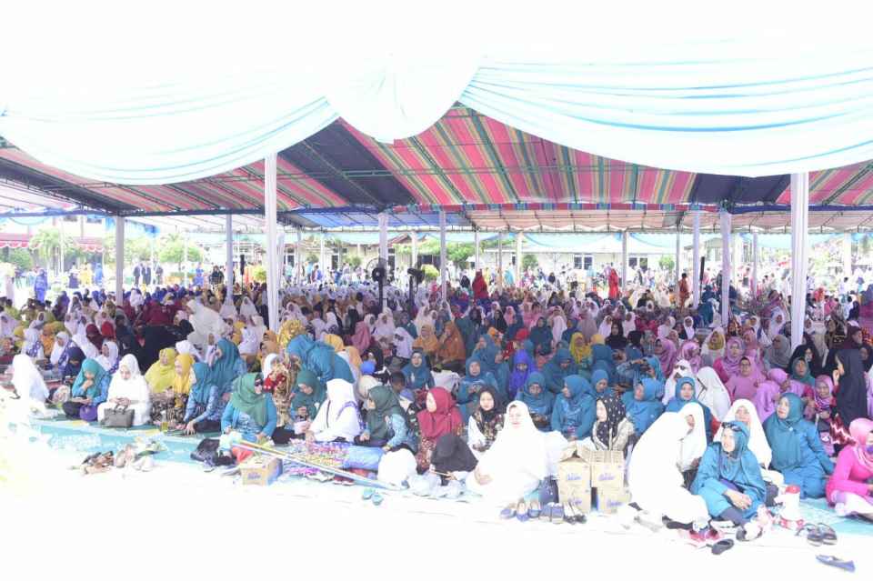 Bupati Bengkalis Ajak elemen dan Ormas Islam Mandau Untuk Bermuhasabah