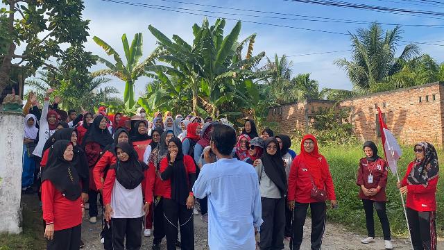 Sambut HUT RI ke 77 Pemdes Balai Makam Gelar Jalan Santai