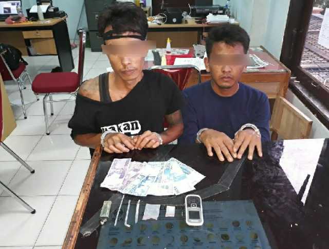 Sat Narkoba Polres Siak Kembali Menciduk 2 Pemuda Pelaku Narkotika