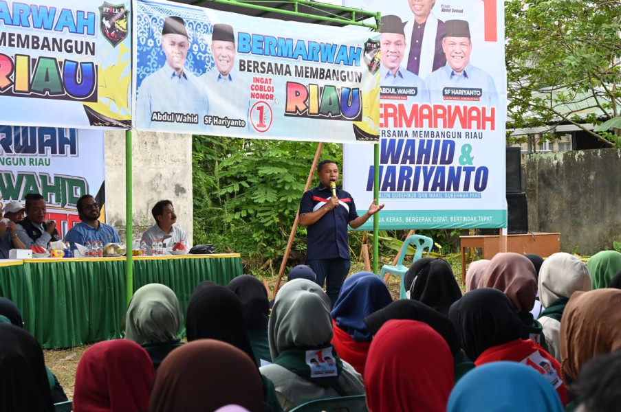 Kampanye di Pekanbaru, Warga Sukajadi dan Senapelan Siap Menangkan Abdul Wahid-SF. Hariyanto