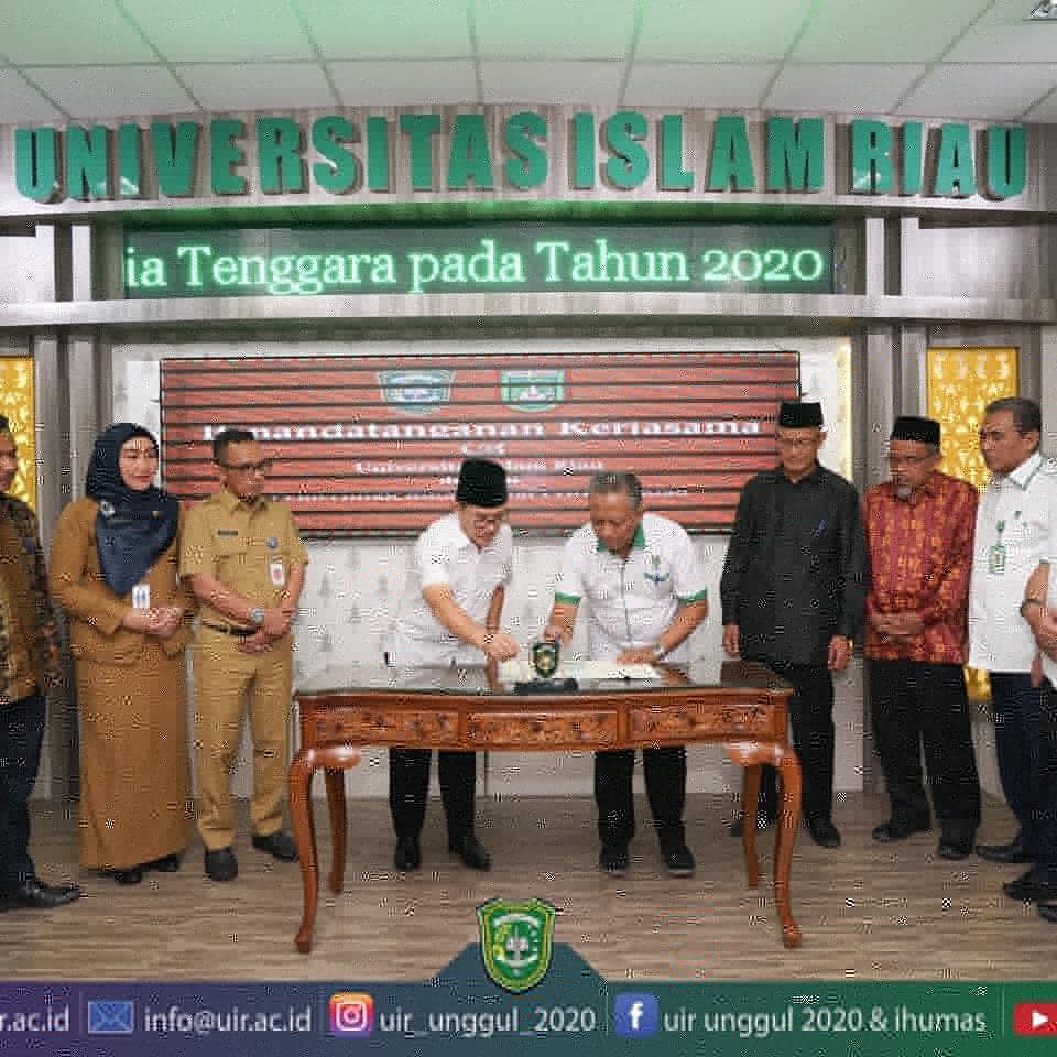 UIR-Pemko Dumai Teken MoU Tri Dharma Perguruan Tinggi